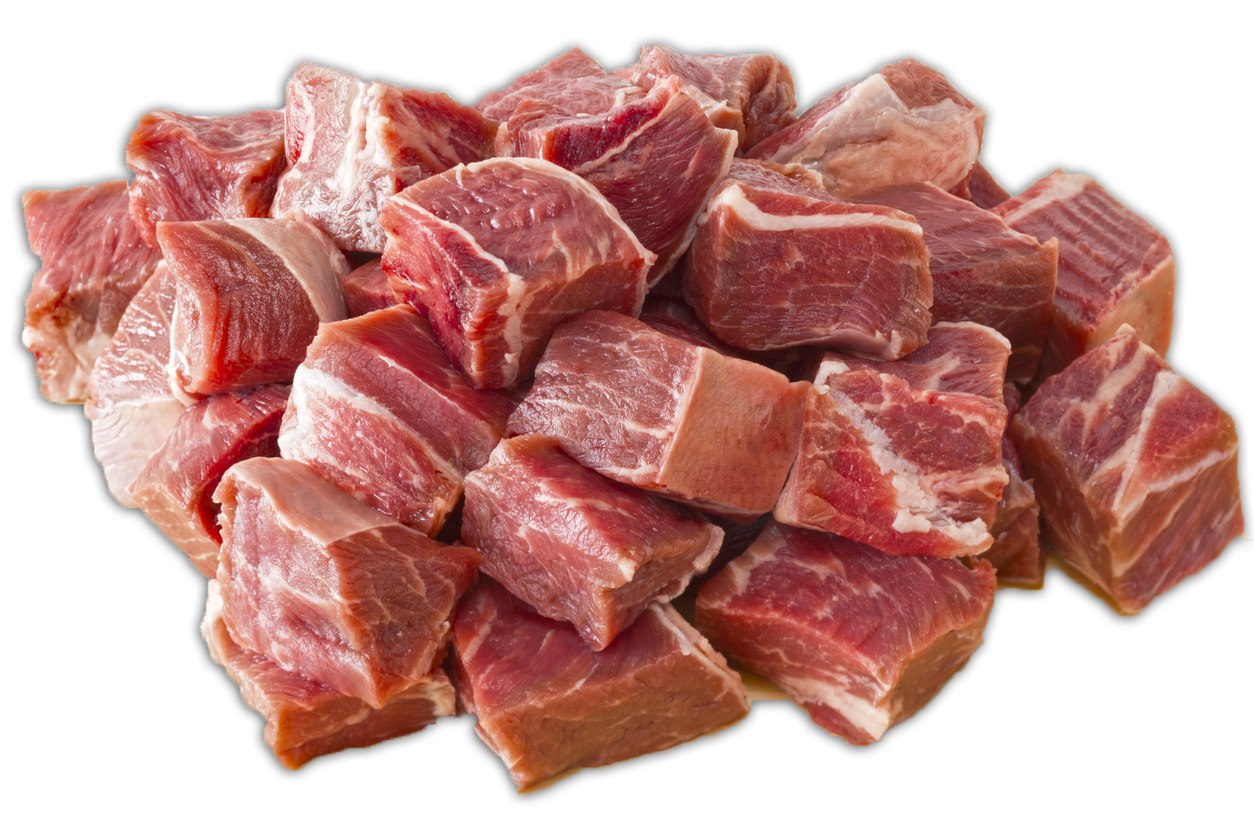 Veal Stew Cubes, Glatt kosher
