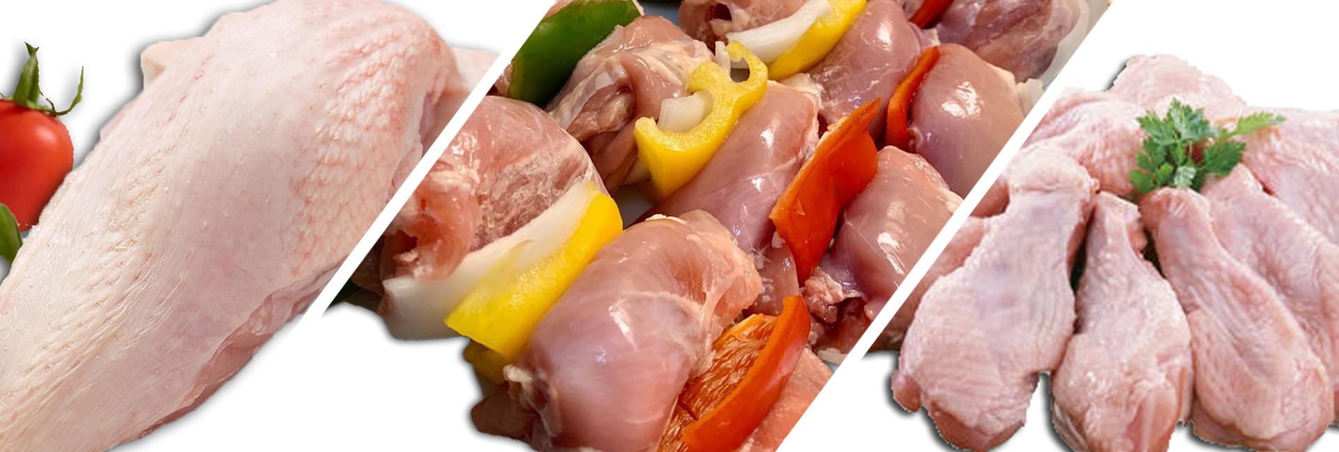 Fresh meat, poultry and fish